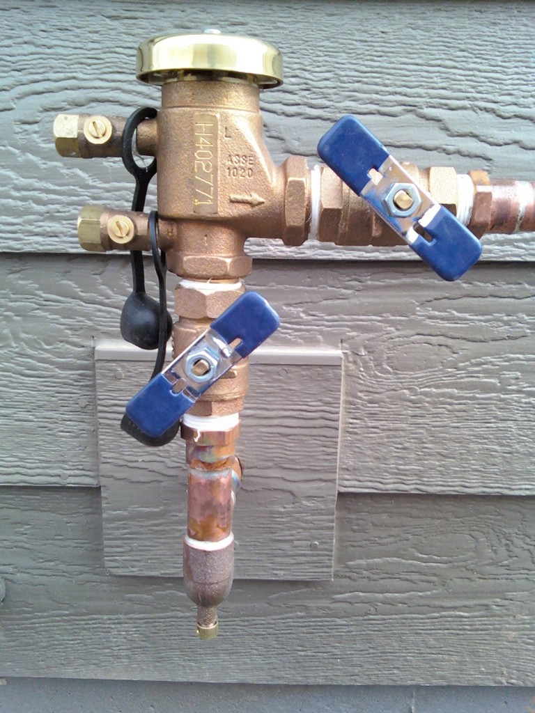 Happy Roots How to drain a backflow. Happy Roots Lawn Care